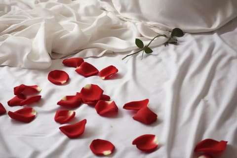 Pétales de roses